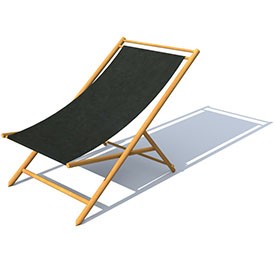 Chaise Longue 3D Object | FREE Artlantis Objects Download